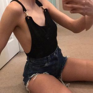 Buckle strap bodysuit!